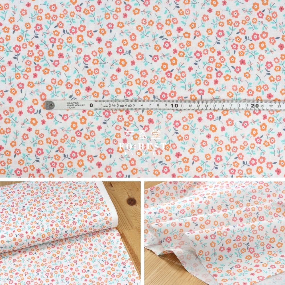 Cotton - Garden Bees Fabric