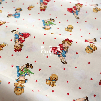 cotton - Girls and Friends fabric - FO:REST Fabric 布恩堂Liberty fabrictana lawnjapanese fabricykk zipper