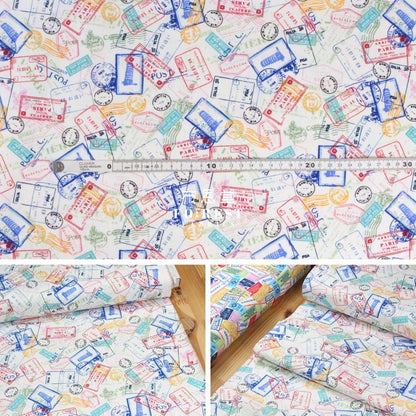 cotton - GlobeTrotter fabric - FO:REST Fabric 布恩堂Liberty fabrictana lawnjapanese fabricykk zipper
