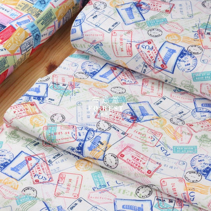 cotton - GlobeTrotter fabric - FO:REST Fabric 布恩堂Liberty fabrictana lawnjapanese fabricykk zipper