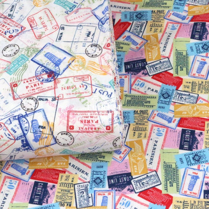 cotton - GlobeTrotter fabric - FO:REST Fabric 布恩堂Liberty fabrictana lawnjapanese fabricykk zipper