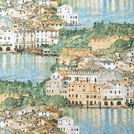 cotton - Gustav Klimt Lake fabric - FO:REST Fabric 布恩堂Liberty fabrictana lawnjapanese fabricykk zipper