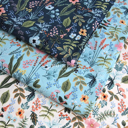cotton - Herb Garden fabric - FO:REST Fabric 布恩堂Liberty fabrictana lawnjapanese fabricykk zipper