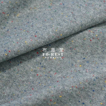 Cotton Jersey Knit - Confetti fabric Gray 針織 - FO:REST Fabric 布恩堂Liberty fabrictana lawnjapanese fabricykk zipper