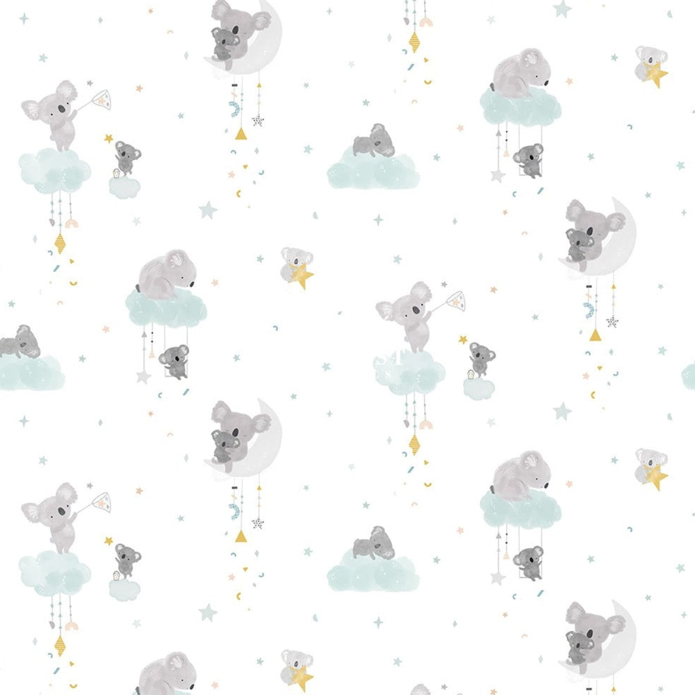 Cotton - Koala Happy Days Dream Fabric