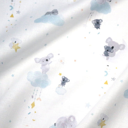 cotton - Koala Happy Days Dream fabric - FO:REST Fabric 布恩堂Liberty fabrictana lawnjapanese fabricykk zipper