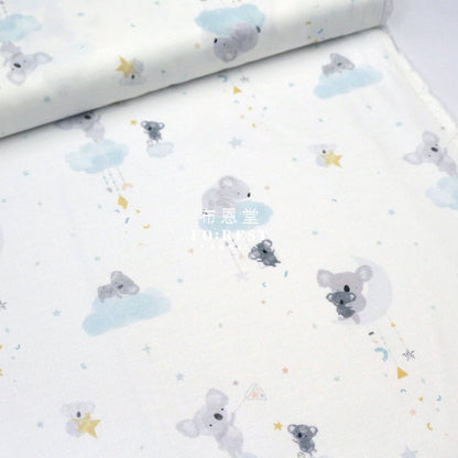 cotton - Koala Happy Days Dream fabric - FO:REST Fabric 布恩堂Liberty fabrictana lawnjapanese fabricykk zipper