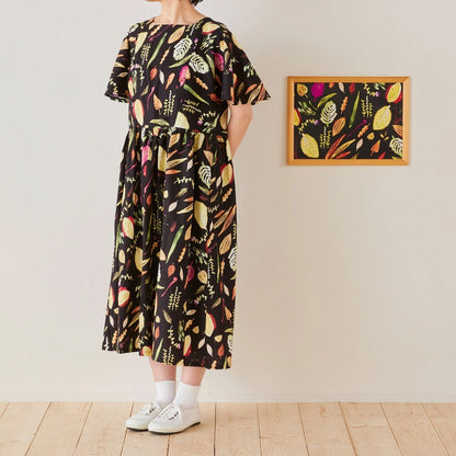 cotton - Leaf Paper Message fabric - FO:REST Fabric 布恩堂Liberty fabrictana lawnjapanese fabricykk zipper