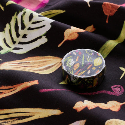 cotton - Leaf Paper Message fabric - FO:REST Fabric 布恩堂Liberty fabrictana lawnjapanese fabricykk zipper