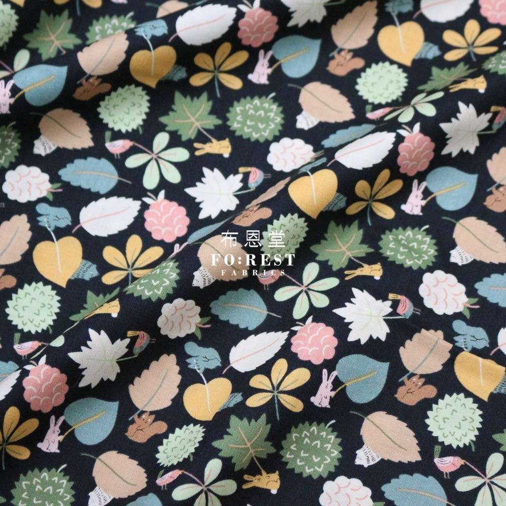 Cotton - Leaf Wavers Fabric