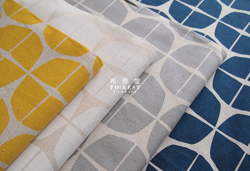 cotton linen - bean fabric - FO:REST Fabric 布恩堂Liberty fabrictana lawnjapanese fabricykk zipper