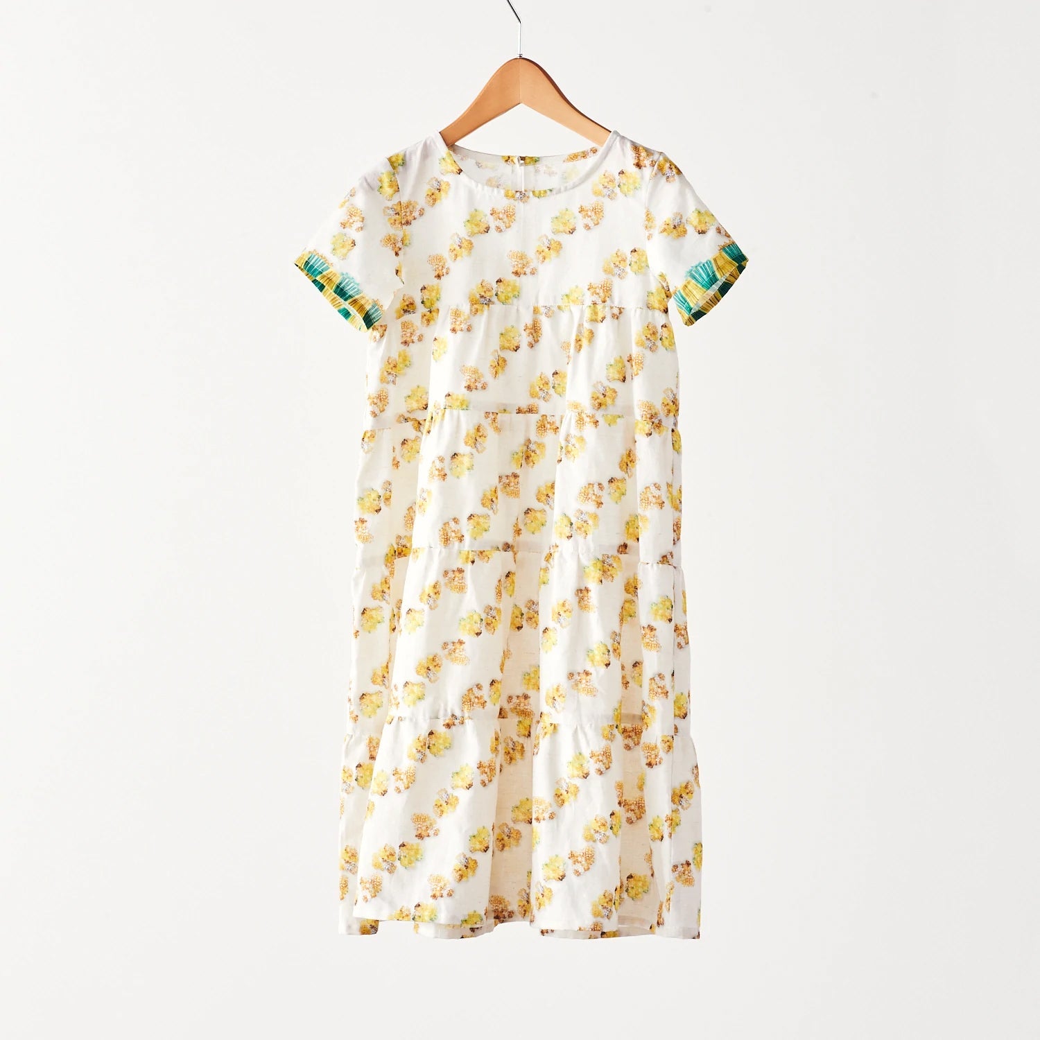 cotton Linen - Hyakka - Chihiro Hasunuma Yellow - FO:REST Fabric 布恩堂Liberty fabrictana lawnjapanese fabricykk zipper