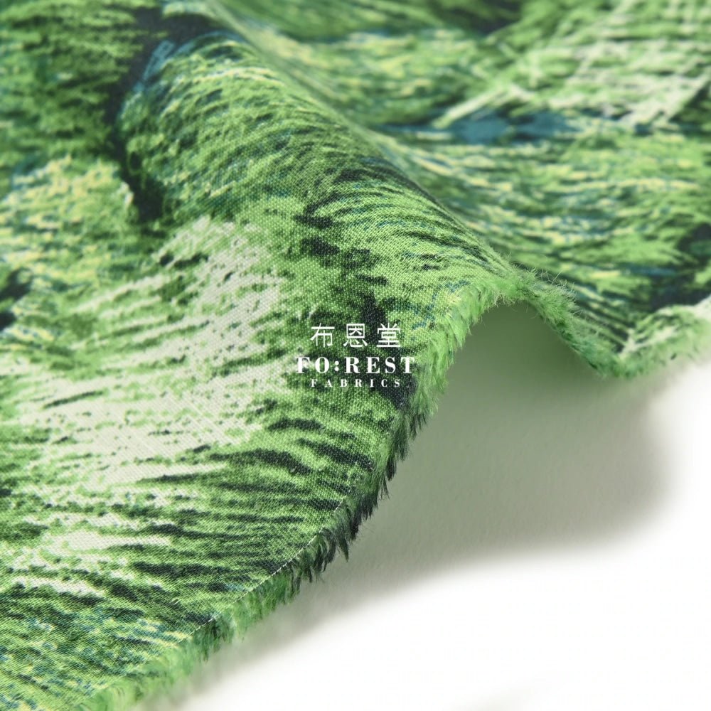 cotton linen - KESHIKI FOREST fabric A - FO:REST Fabric 布恩堂Liberty fabrictana lawnjapanese fabricykk zipper