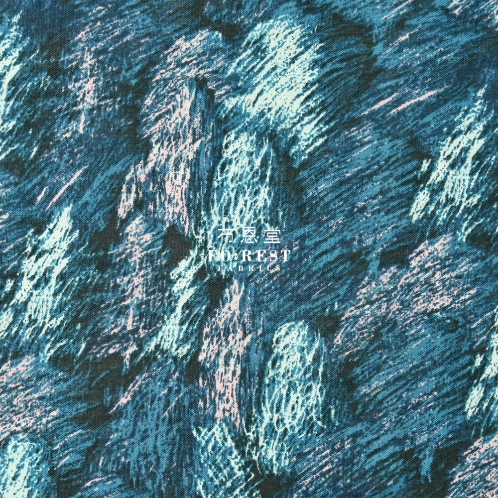 Cotton Linen - Keshiki Forest Fabric B