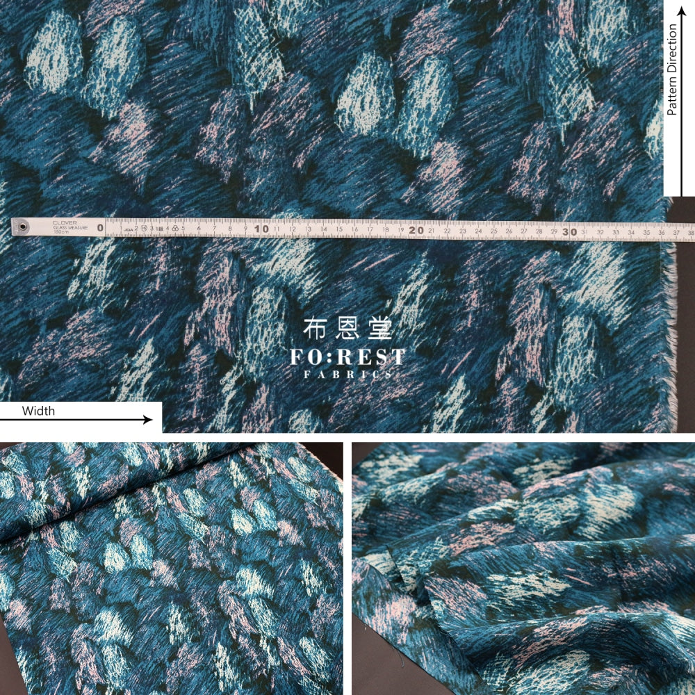 Cotton Linen - Keshiki Forest Fabric B