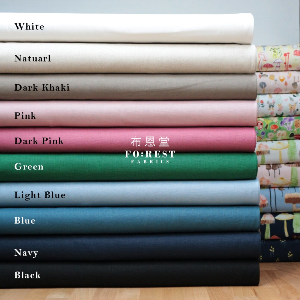Cotton Linen - Solid Fabric