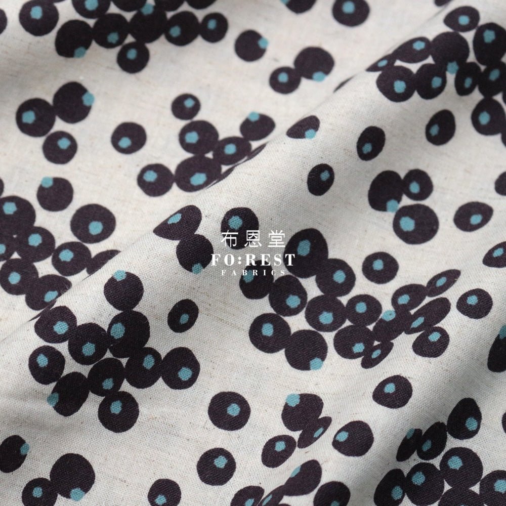 cotton linen - tayutou Berry fabric NATURAL - FO:REST Fabric 布恩堂Liberty fabrictana lawnjapanese fabricykk zipper