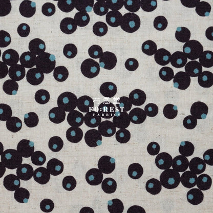 cotton linen - tayutou Berry fabric NATURAL - FO:REST Fabric 布恩堂Liberty fabrictana lawnjapanese fabricykk zipper