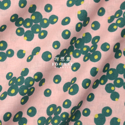Cotton Linen - Tayutou Berry Fabric Pink