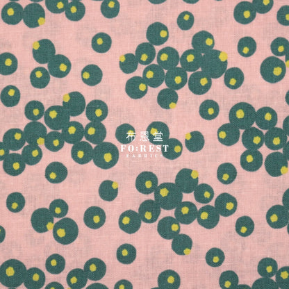 Cotton Linen - Tayutou Berry Fabric Pink