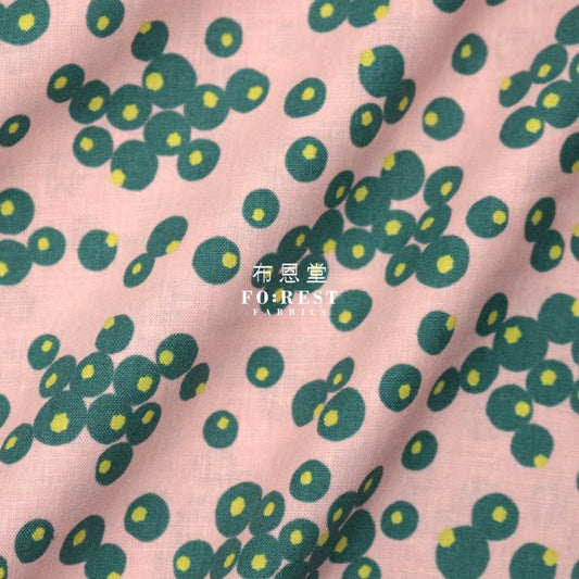cotton linen - tayutou Berry fabric PINK - FO:REST Fabric 布恩堂Liberty fabrictana lawnjapanese fabricykk zipper