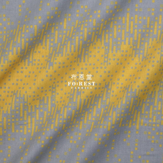 Cotton Linen - Tayutou Rain Fabric Gray