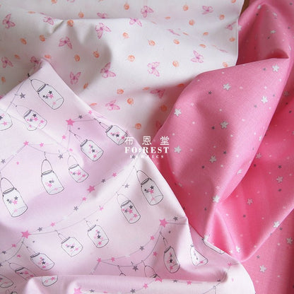cotton - Little star jar fabric - FO:REST Fabric 布恩堂Liberty fabrictana lawnjapanese fabricykk zipper