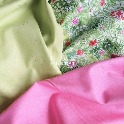 cotton - Meadow Pollen Metallic fabric - FO:REST Fabric 布恩堂Liberty fabrictana lawnjapanese fabricykk zipper