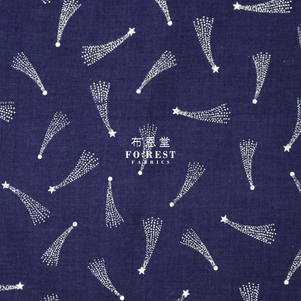 cotton - Meteor with metallic fabric - FO:REST Fabric 布恩堂Liberty fabrictana lawnjapanese fabricykk zipper