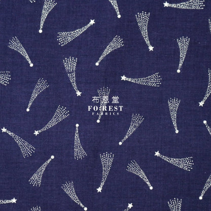 cotton - Meteor with metallic fabric - FO:REST Fabric 布恩堂Liberty fabrictana lawnjapanese fabricykk zipper