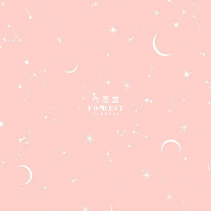 Cotton - Moonilt Fabric Pink