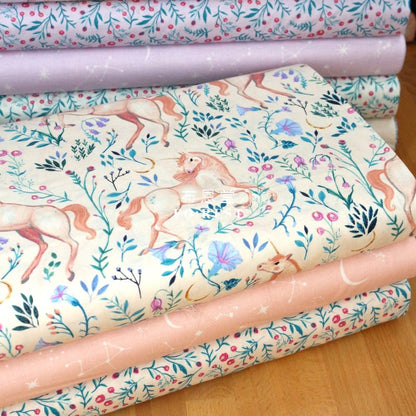 cotton - Moonilt fabric Pink - FO:REST Fabric 布恩堂Liberty fabrictana lawnjapanese fabricykk zipper