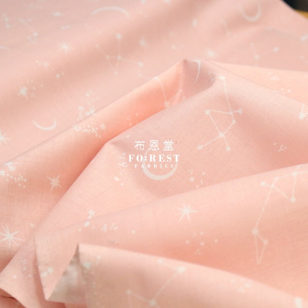 cotton - Moonilt fabric Pink - FO:REST Fabric 布恩堂Liberty fabrictana lawnjapanese fabricykk zipper