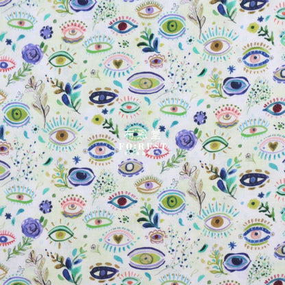 Cotton - Mystic Eyese Fabric