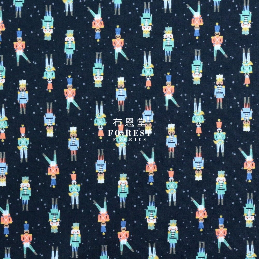 cotton - Nutcracker Phantom fabric - FO:REST Fabric 布恩堂Liberty fabrictana lawnjapanese fabricykk zipper