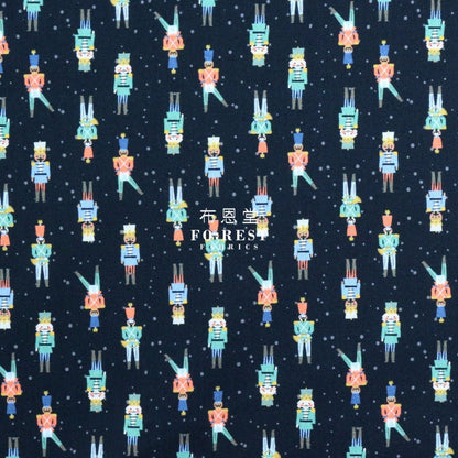 cotton - Nutcracker Phantom fabric - FO:REST Fabric 布恩堂Liberty fabrictana lawnjapanese fabricykk zipper