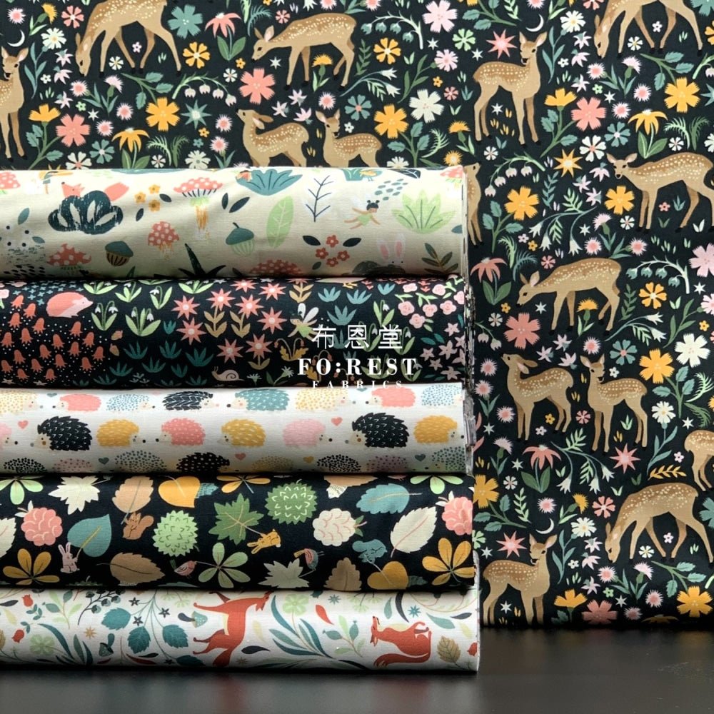 cotton - Peekaboo fabric - FO:REST Fabric 布恩堂Liberty fabrictana lawnjapanese fabricykk zipper