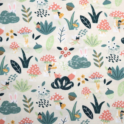 cotton - Peekaboo fabric - FO:REST Fabric 布恩堂Liberty fabrictana lawnjapanese fabricykk zipper
