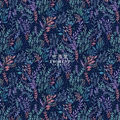 cotton - Petite Leaf fabric - FO:REST Fabric 布恩堂Liberty fabrictana lawnjapanese fabricykk zipper