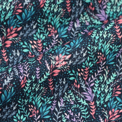cotton - Petite Leaf fabric - FO:REST Fabric 布恩堂Liberty fabrictana lawnjapanese fabricykk zipper