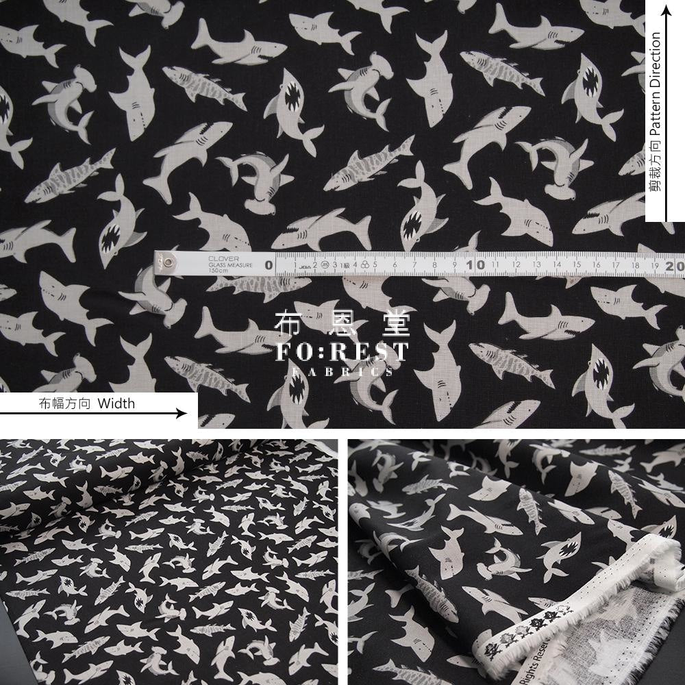 cotton - Pirate Tales fabric milky - FO:REST Fabric 布恩堂Liberty fabrictana lawnjapanese fabricykk zipper