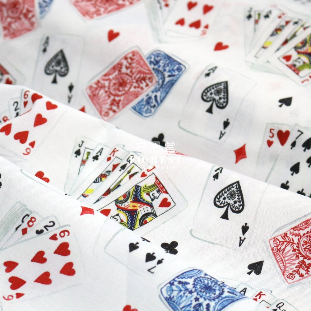 Cotton - Playing Card Game Fabric