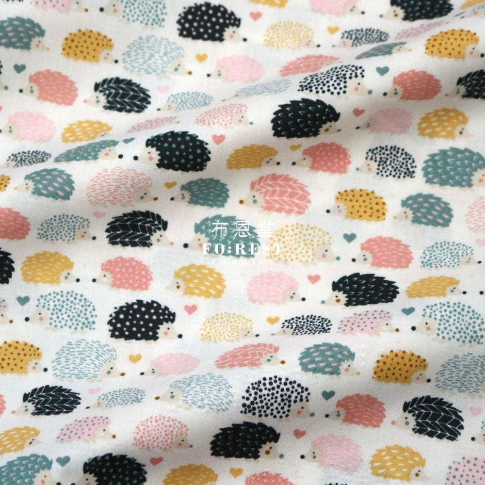 Cotton - Prickles Hedgehog Fabric