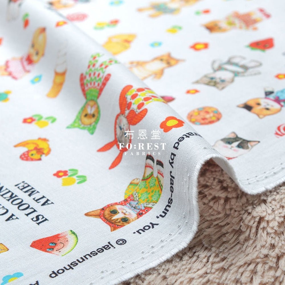 cotton - Princess Rumi Fabric - FO:REST Fabric 布恩堂Liberty fabrictana lawnjapanese fabricykk zipper