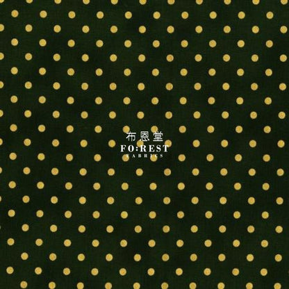 cotton - Shiny Circle Dot fabric - FO:REST Fabric 布恩堂Liberty fabrictana lawnjapanese fabricykk zipper