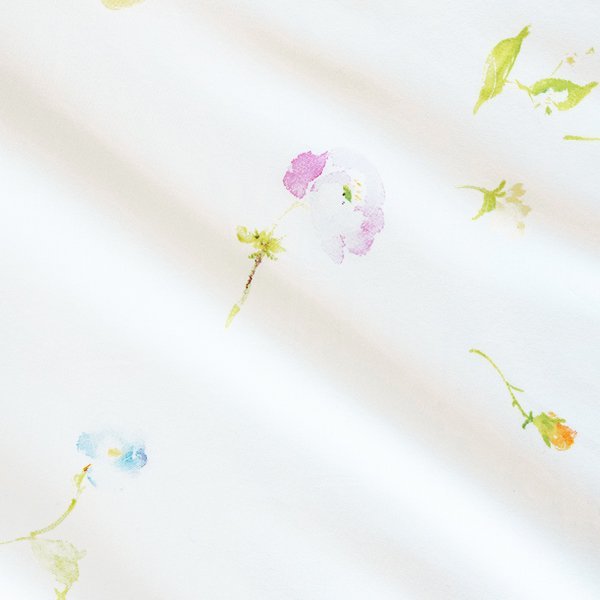 cotton silk - New morning Ⅰ A - Nani Iro fabric 絲棉 - FO:REST Fabric 布恩堂Liberty fabrictana lawnjapanese fabricykk zipper
