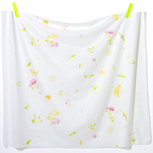 cotton silk - New morning Ⅰ A - Nani Iro fabric 絲棉 - FO:REST Fabric 布恩堂Liberty fabrictana lawnjapanese fabricykk zipper
