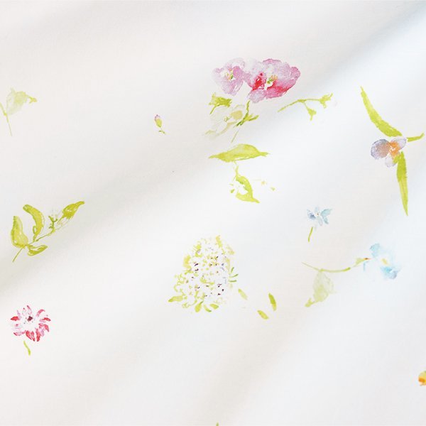 cotton silk - New morning Ⅰ A - Nani Iro fabric 絲棉 - FO:REST Fabric 布恩堂Liberty fabrictana lawnjapanese fabricykk zipper