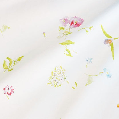 cotton silk - New morning Ⅰ A - Nani Iro fabric 絲棉 - FO:REST Fabric 布恩堂Liberty fabrictana lawnjapanese fabricykk zipper