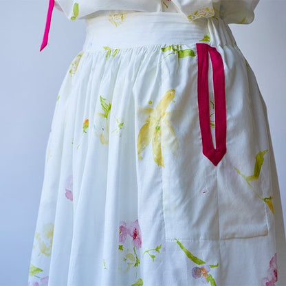 cotton silk - New morning Ⅰ A - Nani Iro fabric 絲棉 - FO:REST Fabric 布恩堂Liberty fabrictana lawnjapanese fabricykk zipper